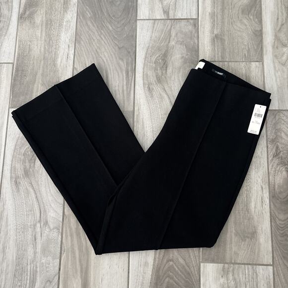 Anthropologie Maeve The Margot Kick Flare Pants Size XL Tall 30” In Black NWT - Picture 1 of 10